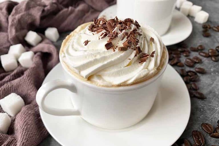 Cappuccino chantilly
