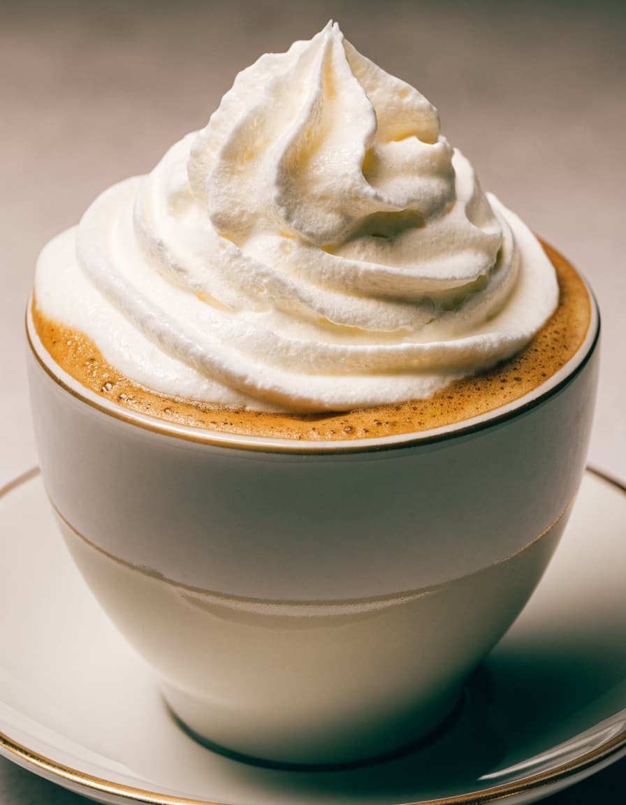 Cappuccino À La Crème Chantilly